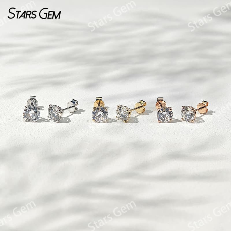 Starsgem Classic 4 Prong Studs